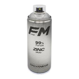 PINTURA SPRAY ZINC MATE 400ML BOTE