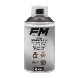 PINTURA SPRAY ANTICALORICA NEGRA 600º 250ML BOTE