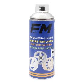 PINTURA SPRAY LLANTAS PLATA 400ML BOTE