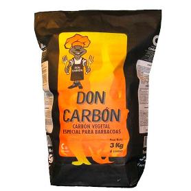 CARBON BARBACOA 3 KG BOLSA