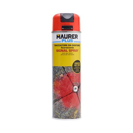 SPRAY PINTURA TRAZADOR ROJO FLUORESCENTE 500 ML.