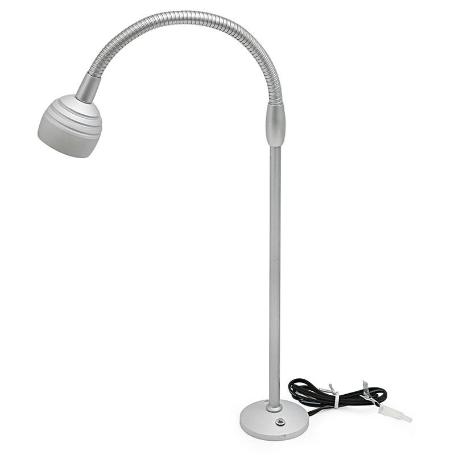 LAMP.RT/FLEX 1LED ALTA POTENCIA 1W LUZ BLANCO C/BA AMP, 3.6V/350MA, CABLE 60CMS, S/TRANSF.