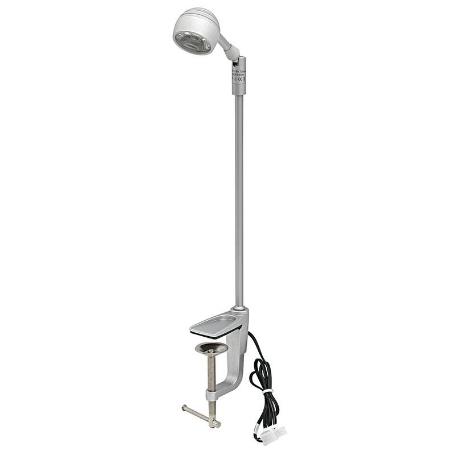 LAMP.RT BR/AJUST.1LED ALTA POTENCIA 1W LUZ BLANCO AMP, 3.6V/350MA, CABLE 60CMS, S/TRANSF.