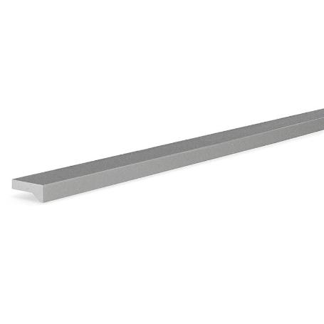 TIRADOR ALUMINIO MODELO ANGLE ACABADO GRIS METAL DIST. AGUJERO DIST. 416MM.