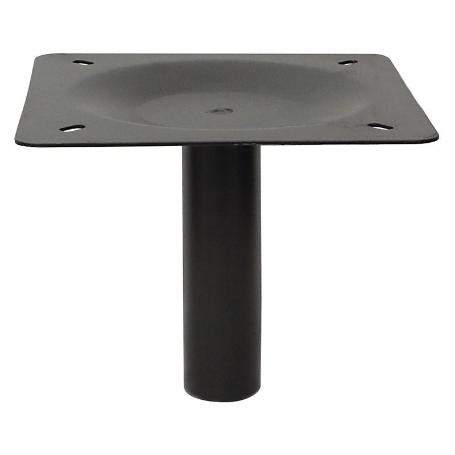 COLUMNA Ø50 CON PLACA P/ALT 120 NEGRO MATE SOLO PARA BASES IZA. GIRATORIO (CAJA 50)