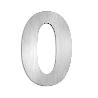 NUMERO 0 INOX316 MATE 60X3MM