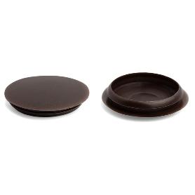 TAPA EMBELLECEDORA PLAST.WENGUE AG.25MM (CAJA 8000)