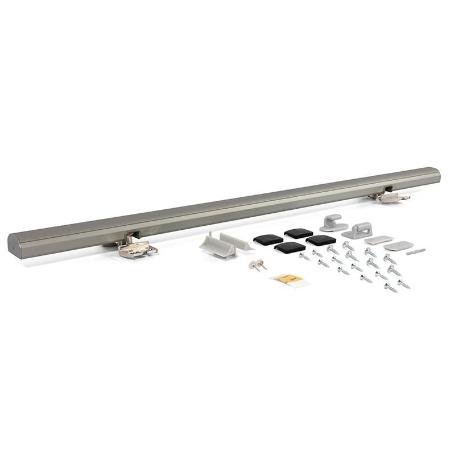 BISAGRA ALUMINIO RINCOPLUS40 700/900 ESPECIAL PARA RINCÓN ACABADO EFECTO INOX RINCOPLUS 900MM