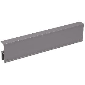 TAPA EMBELLECEDORA PARA LED KIARO L550 GRIS Y PLOMO ACABADO GRIS (CAJA 12)