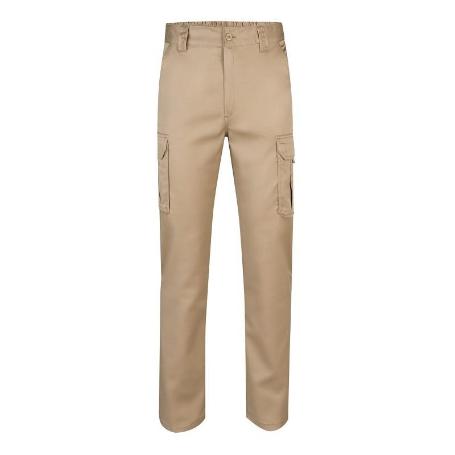 PANTALÓN MULTIBOLSILLO STRETCH COLOR BEIGE TALLAS 38-60 TALLAJE TALLA 52