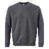 SUDADERA AVALON CUELLO REDONDO COLOR GRIS OSCURO TALLAS M-XL TALLA L