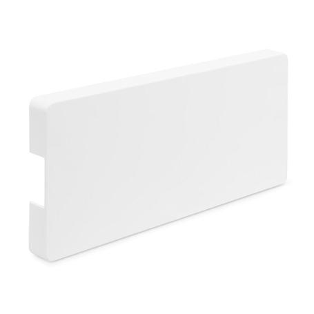 TAPA PARA MECANISMO SLIMWINCH ACABADO BLANCO TIPO HERRAJE EMBUTIR