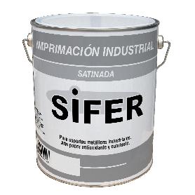 SIFER PINTURA IMPRIMACION INDUSTRIAL SINTET ANTIOX GRIS 4 LTS.