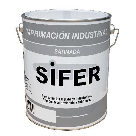 SIFER PINTURA IMPRIMACION INDUSTRIAL SINTET ANTIOX GRIS 4 LTS.