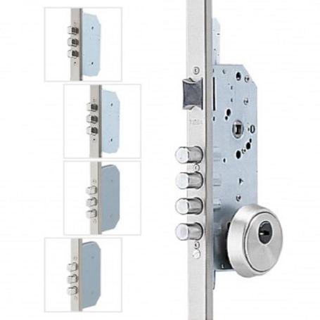 CERRADURA SEG.TESA 5P TLBF5SCLAI INOXIDABLE ENTRADA 50MM CERRADERO 40MM S/CILINDRO