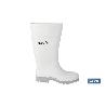 BOTA AGUA PVC BLANCA TALLA 37