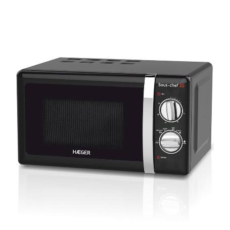 MICROONDAS SOUS-CHEF NEGRO 20L