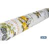 ROLLO DE HULE DISEÑO LIMONES 1.40 X 25 M