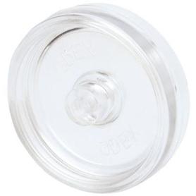 RUEDA SLC62-10-27 POLICARBONATO TRANSPARENTE EJE LISO