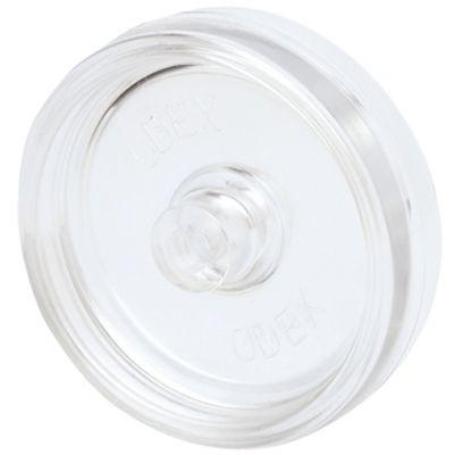 RUEDA SLC62-10-27 POLICARBONATO TRANSPARENTE EJE LISO