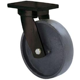 RUEDA GIRATORA PLACA 10HLB250E-CIB HIERRO FUNDIDO EJE BOLAS