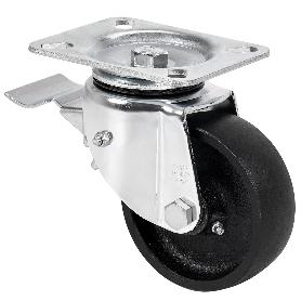 RUEDA GIRATORA PLACA FRENO 10TVFD150-CIB HIERRO FUNDIDO EJE BOLAS