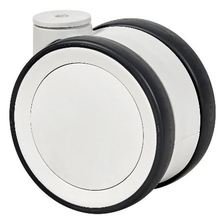 RUEDA GIRATORA AGUJERO M12 21HD100 POLIURETANO