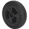 RUEDA PSR200-20-60 NUCLEO POLIAMIX Y BANDA GOMA NEGRA (COJ.ROD.INOX)