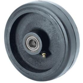 RUEDA HGB100-20-45 NUCLEO HIERRO Y BANDA GOMA NEGRA NATURAL BOLAS