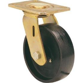 RUEDA GIRATORA PLACA 10SL150-CIB HIERRO FUNDIDO EJE BOLAS