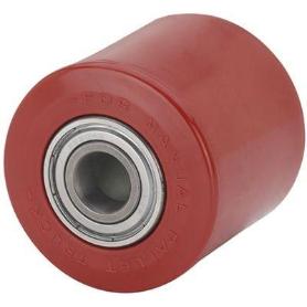 RODILLO TRANSP.KIB82-20-60 NUCLEO NYLON Y BANDA POLIUR.MARRON BOLAS