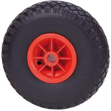 RUEDA IMPINCHABLE RIFR260-20-75 NUCLEO POLIAMIX EJE RODILLOS