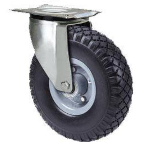 RUEDA GIRATORA PLACA 10WL260-RIFB METALICO-IMPINCHABLE EJE BOLAS