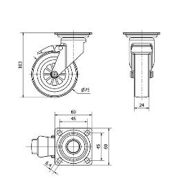 10MDCFN75-216 PULIDA