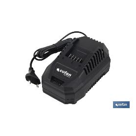 CARGADOR DE BATERÍAS CARGA RÁPIDA 20 V - 4,5 A