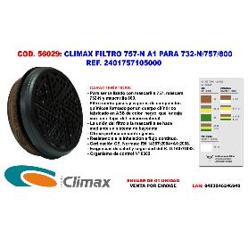 CLIMAX FILTRO 757-N A1 PARA MASCARILLA 757-S  757NA1 (CAJA 2 UNIDADES)