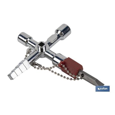 LLAVE DE CABINA 10 PERFILES