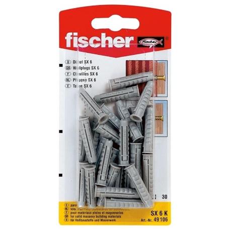 BLISTER TACO NYLON FISCHER SX MED.TACO 6-30