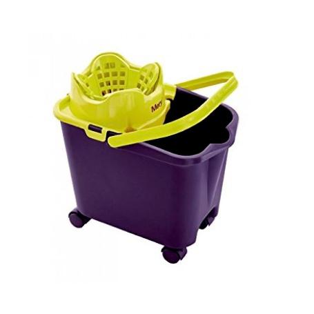 CUBO ESCURRIDOR AUTO 14 L MORADO/LIMA 336/11