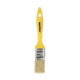 PALETINA PROFESIONAL CERDA BLANCA ANCHO 30 MM. CERDAS NATURALES MANGO PLASTICO ERGONOMICO, BROCHA PINTOR, PINCEL PI