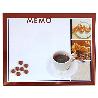 TABLA MEMO METAL 45 X 36 CM