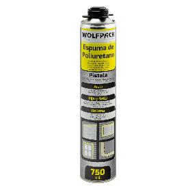 ESPUMA POLIURETANO 750 ML.PARA PISTOLA. PISTOLA, ESPUMA IMPERMEABILIZANTE PISTOLA, ESPUMA TAPAGRIETAS