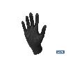 CAJA 100 UDS. GUANTES DE NITRILO NEGRO DIAMANTADO 8,5 G TALLA M