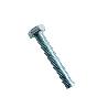 TORNILLO HEXAGONAL 6X60 8.8 DIN.933 ZINC. ACERO  BLANCO CAJA 200