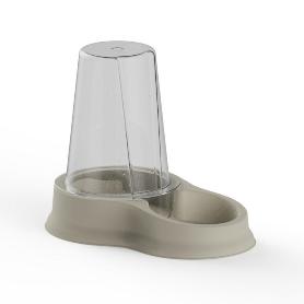 PLASTIKEN COMEDERO DISPENSADOR AGUA O COMIDA 1,5L ECRU 20141-ECR