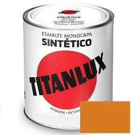 ESMALTE NARANJA TITANLUX 750ML 554