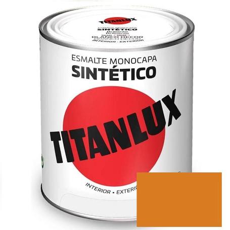 ESMALTE NARANJA TITANLUX 750ML 554