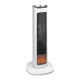 TERMOVENTILADOR TORRE EFECTO LLAMA 800/2000W