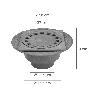 CALDERETA SIFONICA PVC 200X200 / 90-110 MM