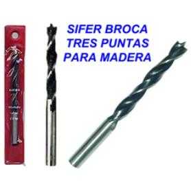 SIFER BROCA TRES PUNTAS PARA MADERA   9